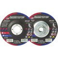 United Abrasives/Sait United Abrasives - Sait Depressed Center Wheel T27  5"x .045" x 7/8" Ceramic Aluminum 22471